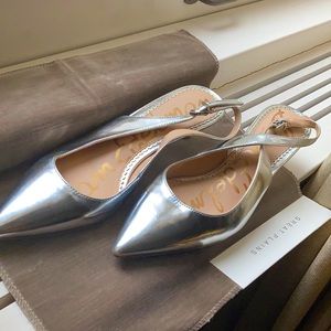 Sam Edelman
Ludlow Slingback Pumps Metallic